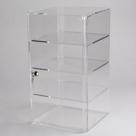 Acrylic Counter top Tower Display Case