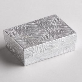 Silver Swirl Earring Boxes