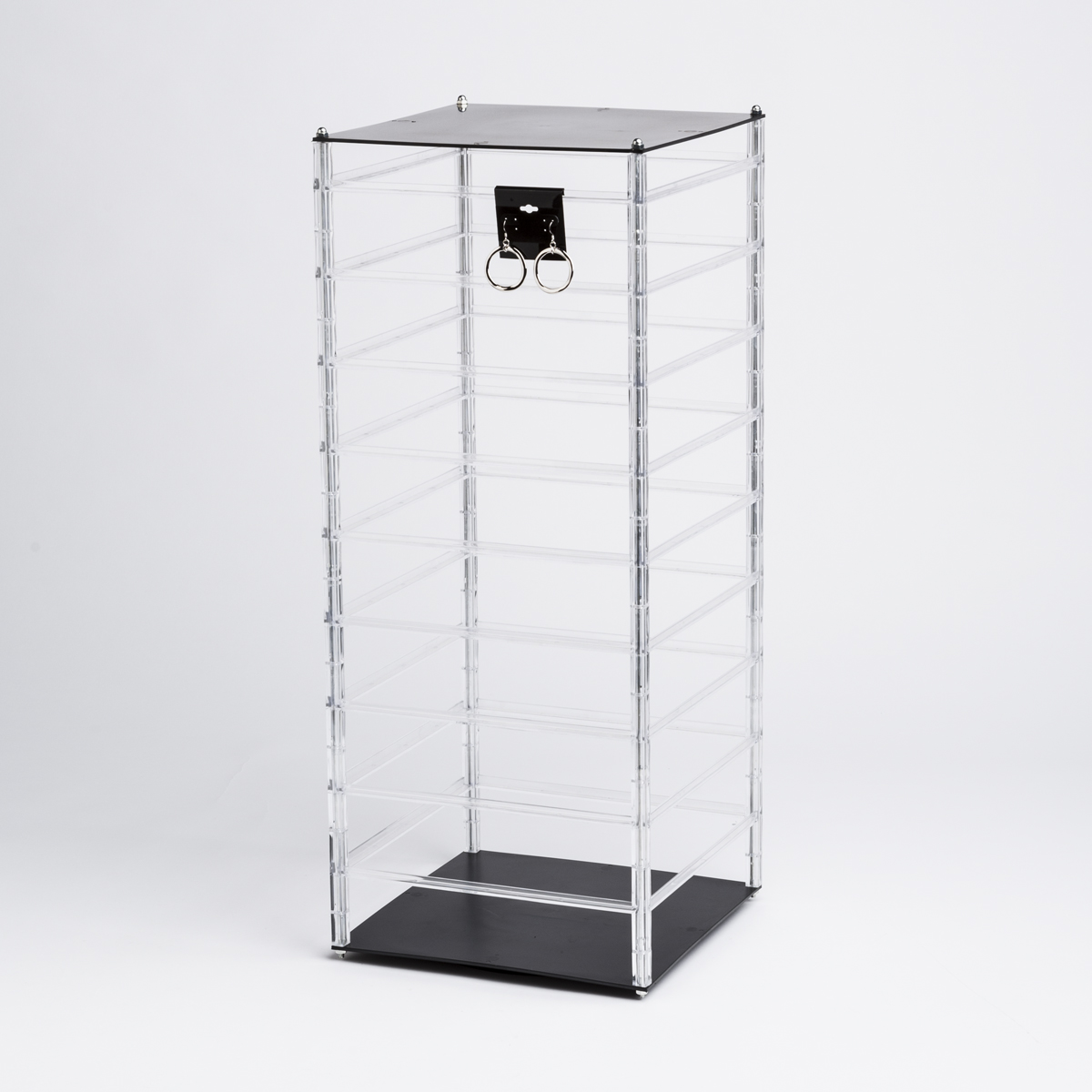 ROTATING EARRING DISPLAY-PLASTIC