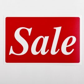 Sale Sign