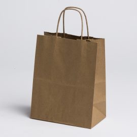KRAFT PAPER SHOPPING BAGS