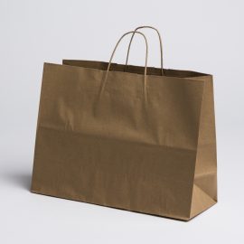 KRAFT PAPER SHOPPING BAGS