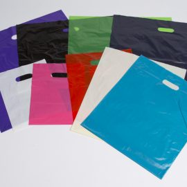 T Shirt & Colored Plastic Bags