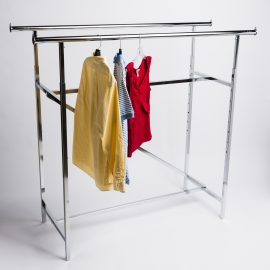 DOUBLE RAIL H-RACK WITH  Z BAR SUPPORT