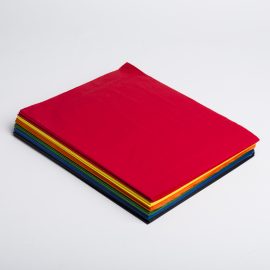 SIX ASSORTED COLORS TISSUE PAPER