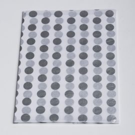 SILVER-DOT TISSUE PAPER