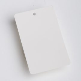 WHITE PRICE TAG-BLANK
