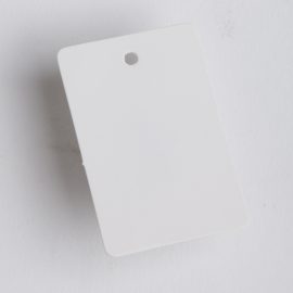 WHITE PRIC TAG-BLANK