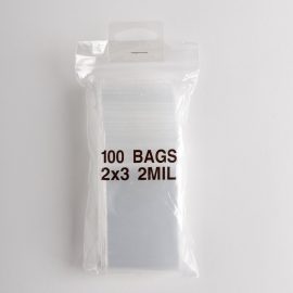 CLEAR ZIP-LOCK BAG