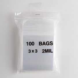 CLEAR ZIP-LOCK BAG