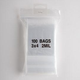 CLEAR ZIP-LOCK BAG