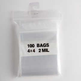 CLEAR ZIP-LOCK BAG