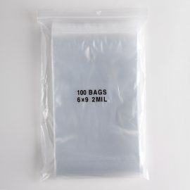 CLEAR ZIP-LOCK BAG