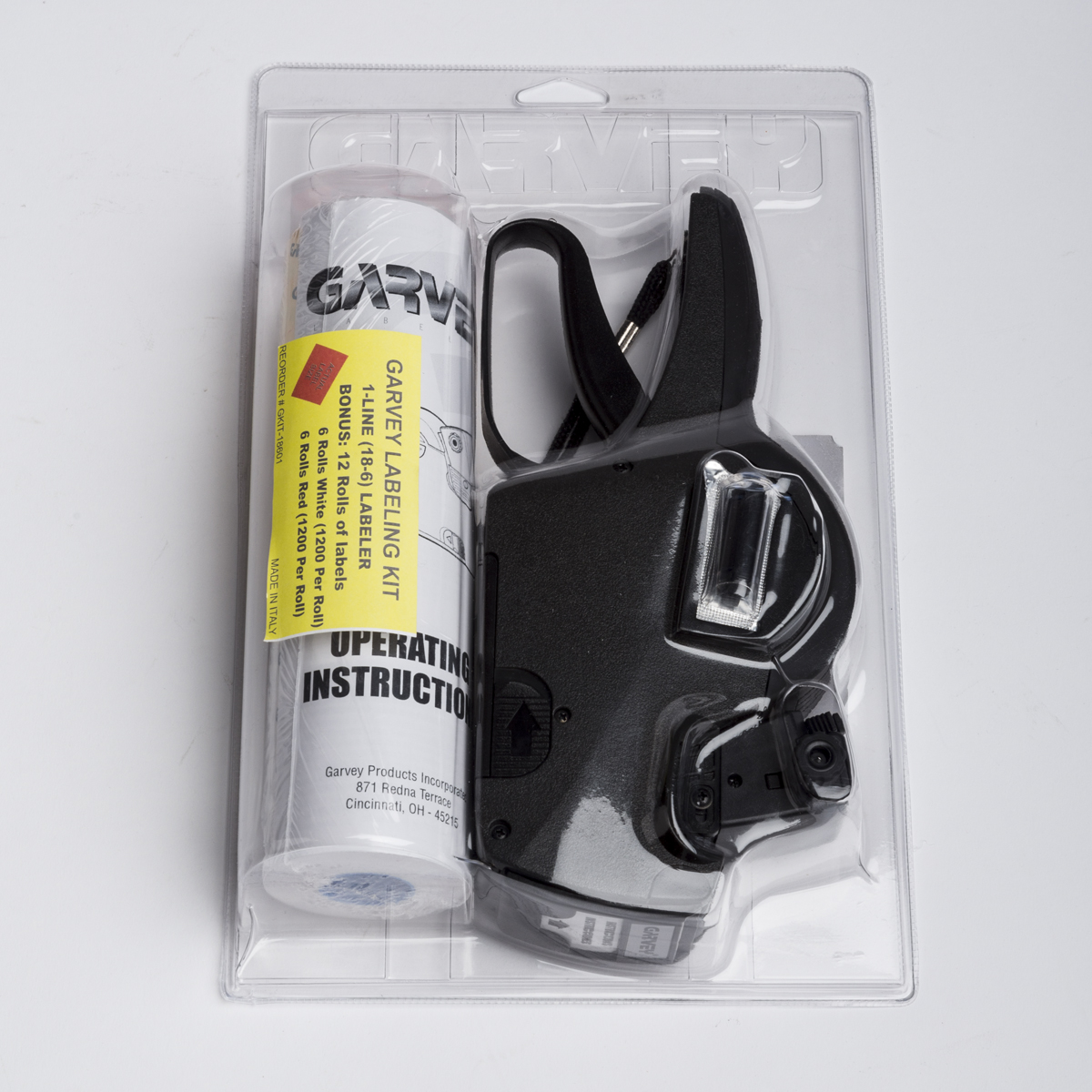 Garvey One Line Labeling Kit