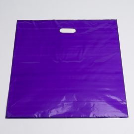 PURPLE LOW DENSTIY PLASTIC BAG