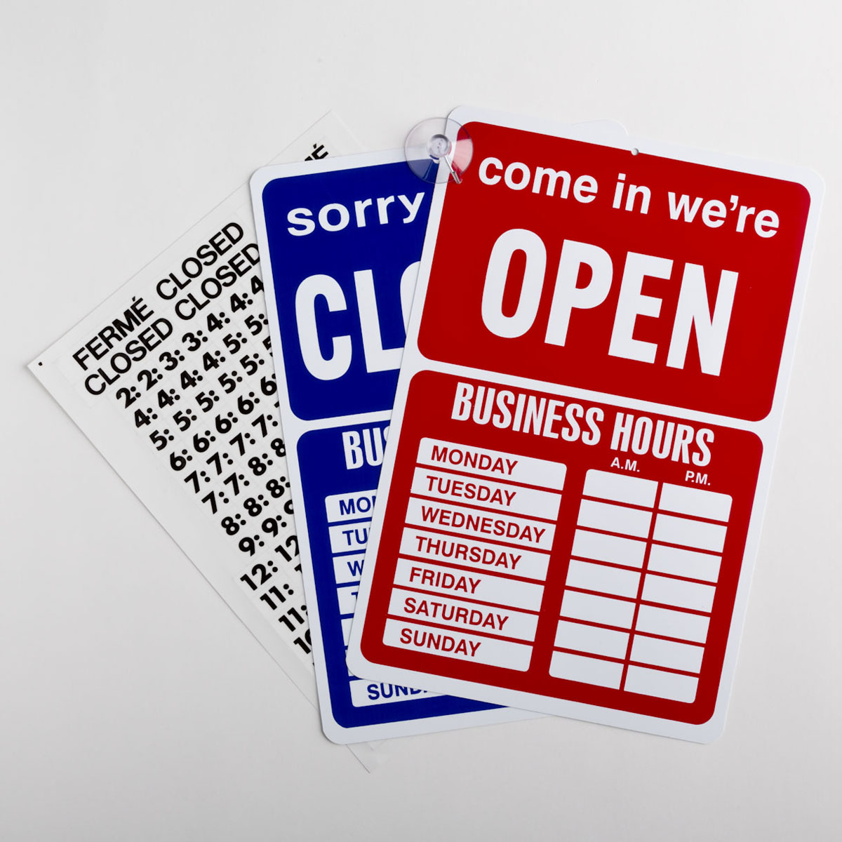 Open/Closed Sign Kit | A&B Store Fixtures