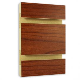 Cherry Melamine Slatwall