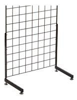 Gridwall Legs (L) (Black, White Chrome)